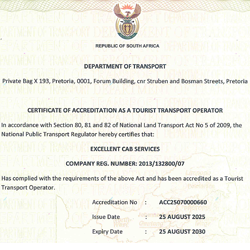 Certificate of Accreditation